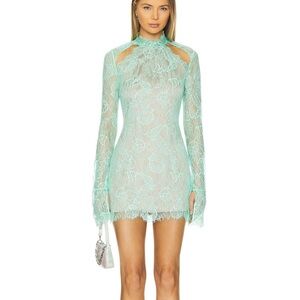 Retrofete gilana dress in pistachio NEW WITH TAGS